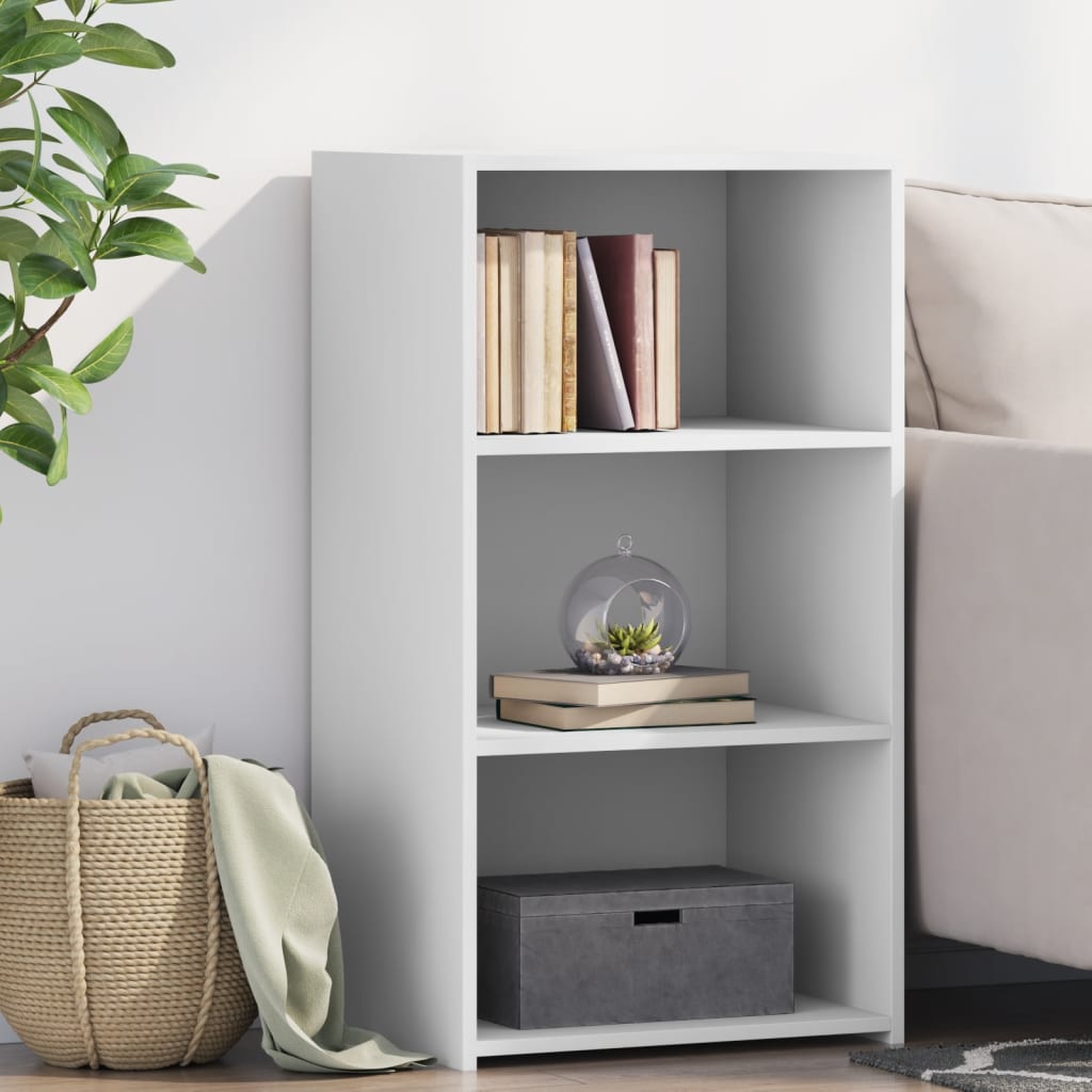 E-shop vidaXL Komoda biela 50x41x93 cm kompozitné drevo