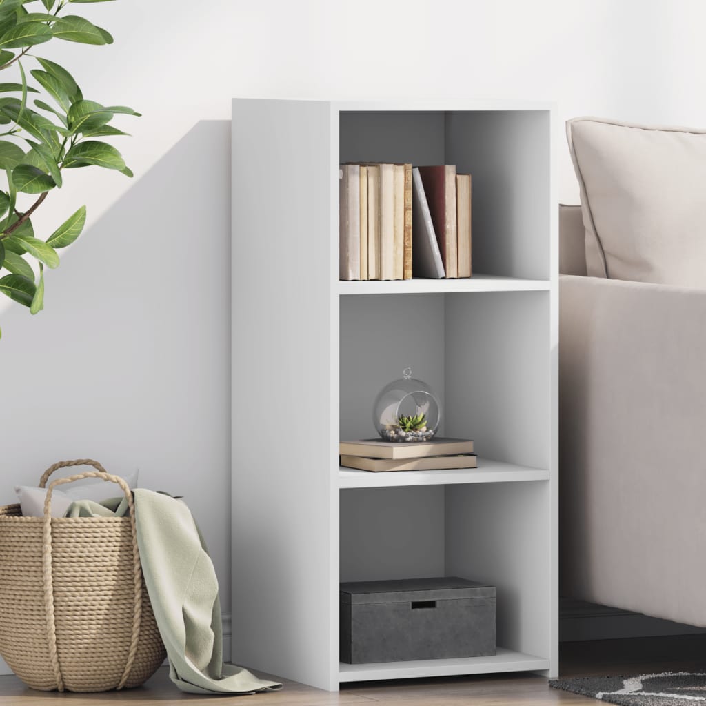 E-shop vidaXL Komoda biela 40x41x93 cm kompozitné drevo