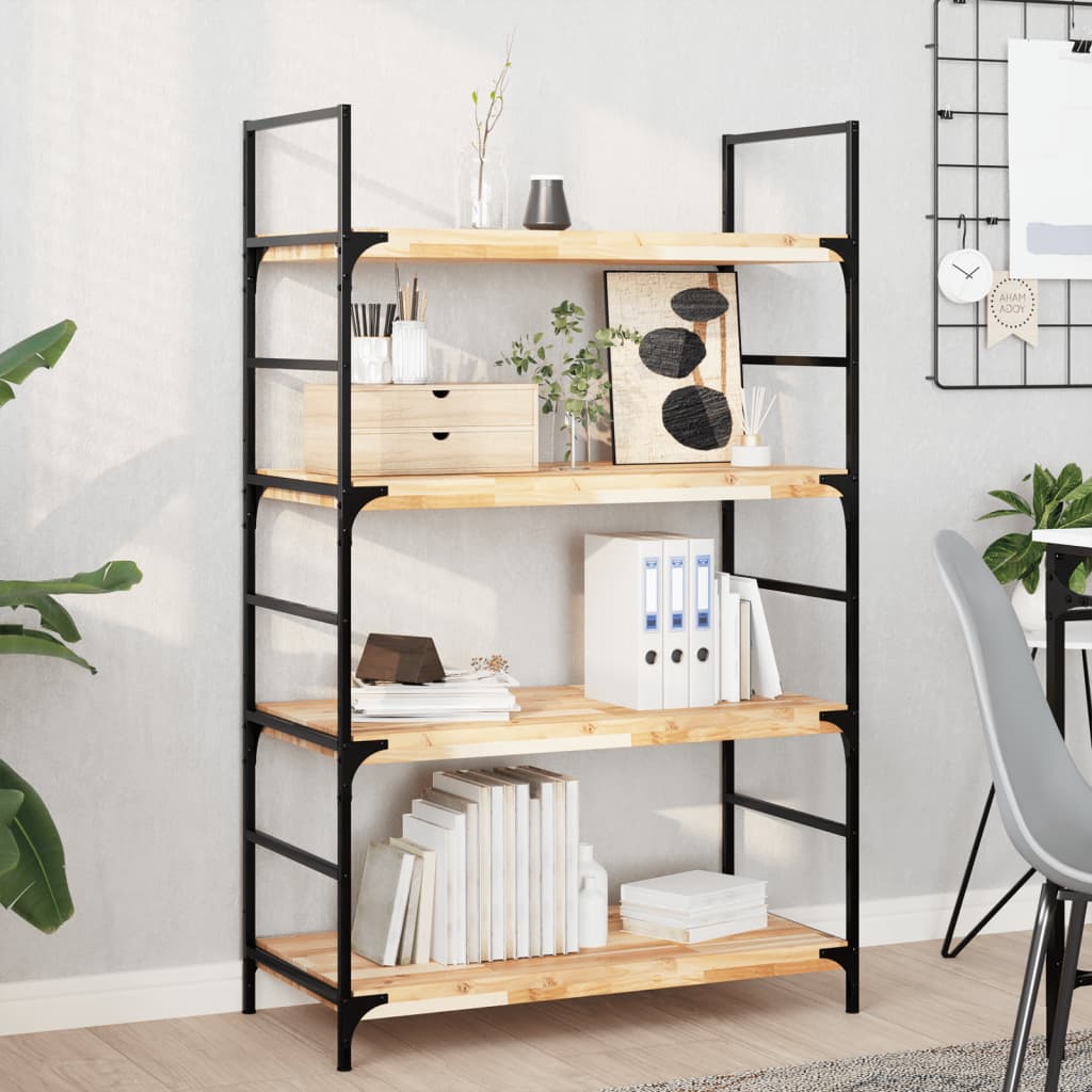 E-shop vidaXL Plávajúca polica 60x40x4 cm, neošetrený akáciový masív