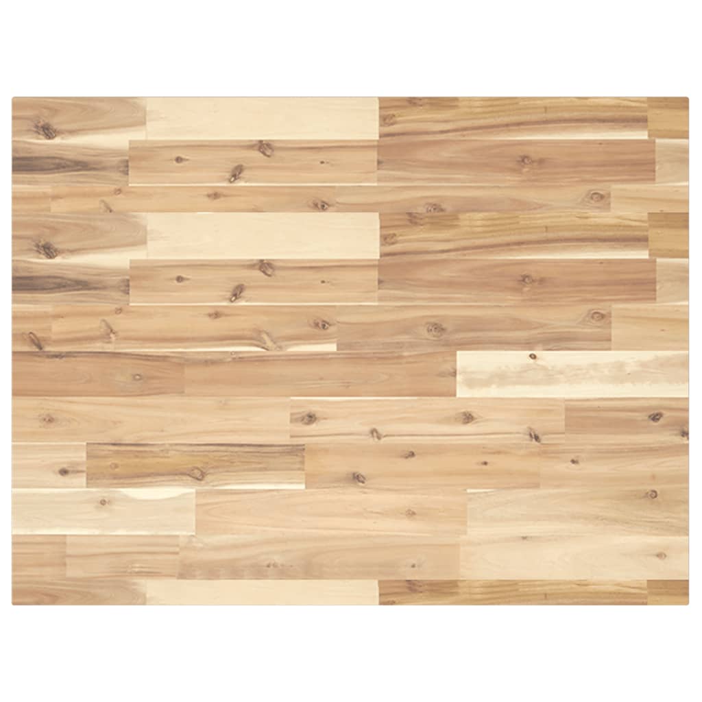 E-shop vidaXL Kúpeľňová doska neošetrená 80x60x2 cm masívna akácia
