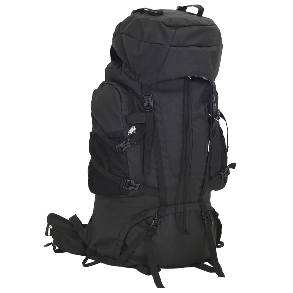 E-shop vidaXL Turistický batoh čierny 60 l oxfordská látka