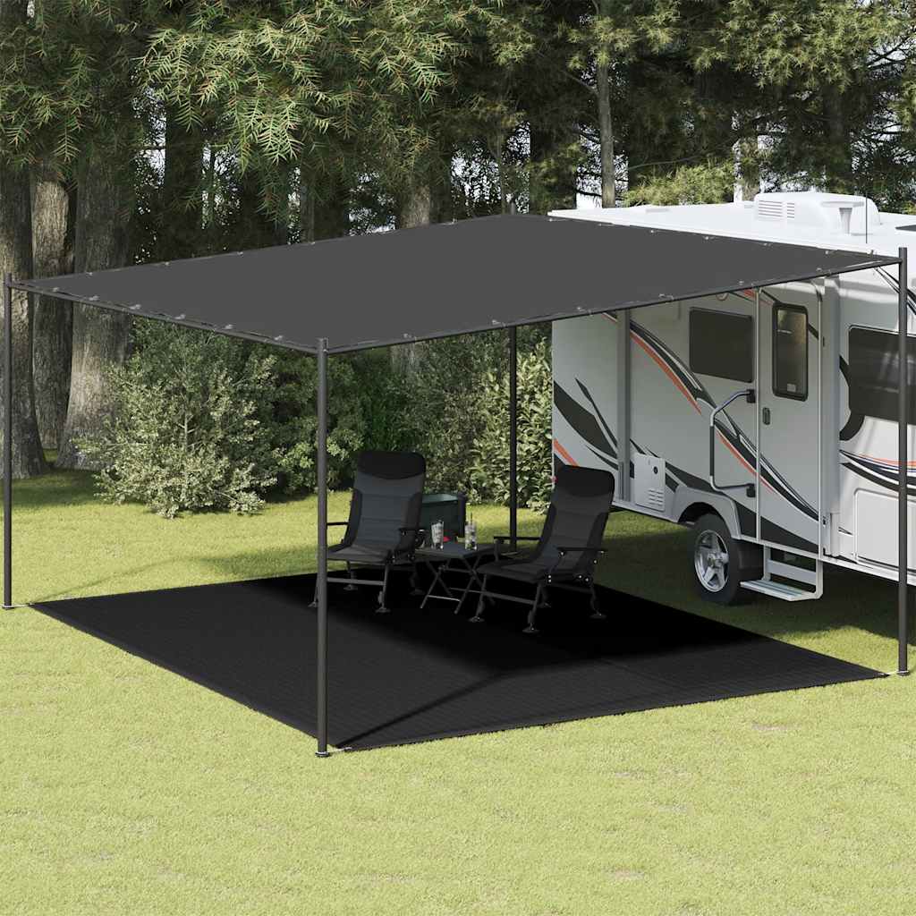 E-shop vidaXL Koberec do stanu 400x500 cm čierny