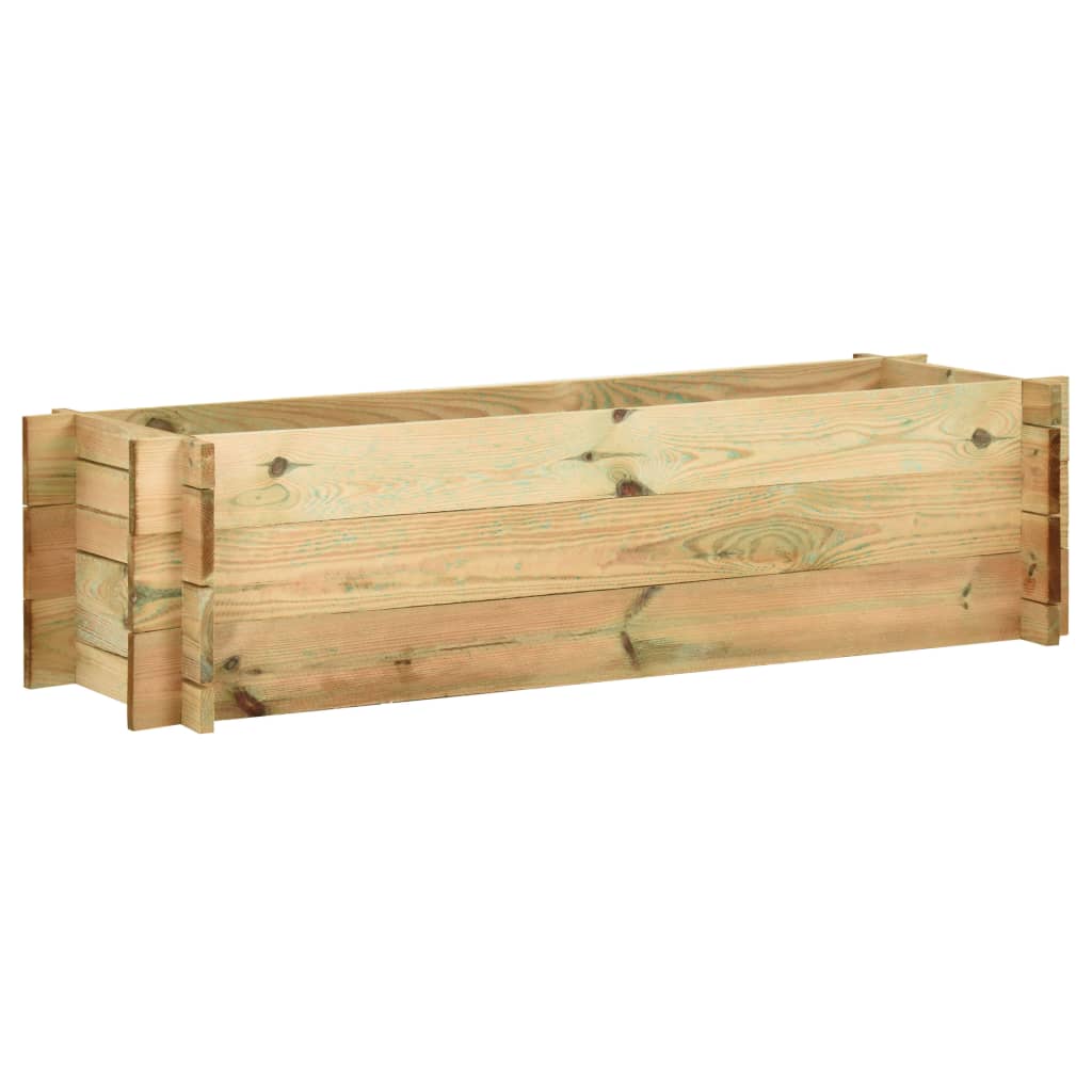 E-shop vidaXL Vyvýšený záhradný záhon, impregnovaná borovica 120 cm