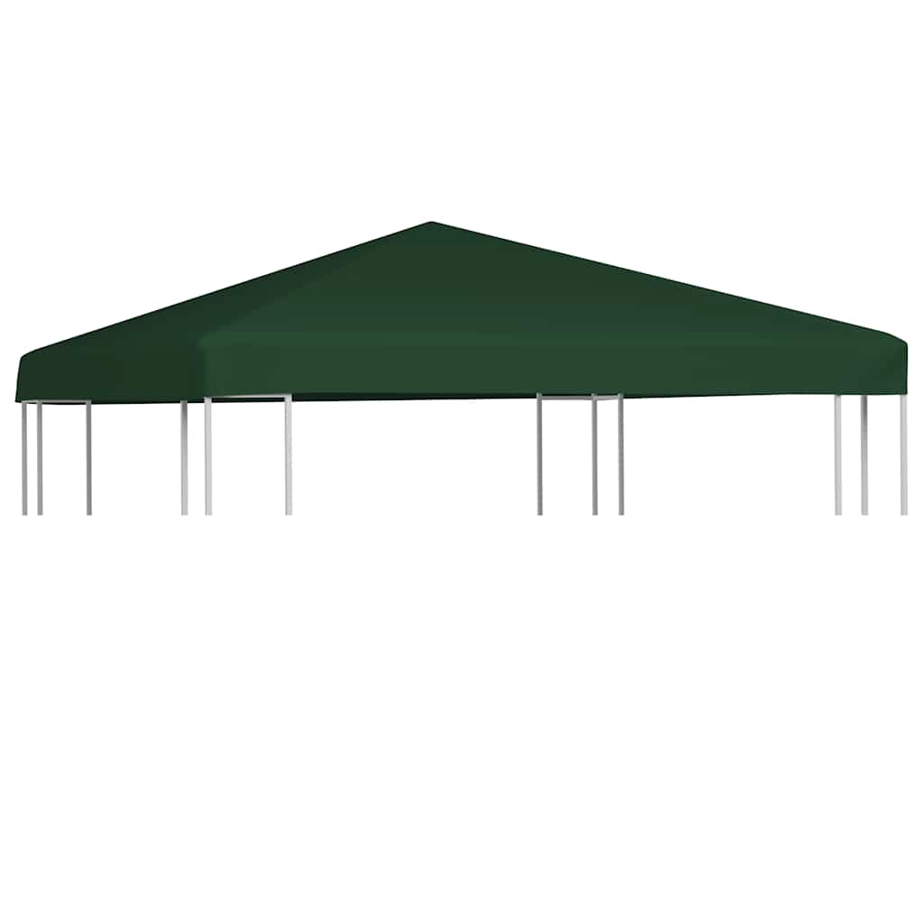 E-shop vidaXL Strieška na altánok 310 g/m², 3x3 m, zelená