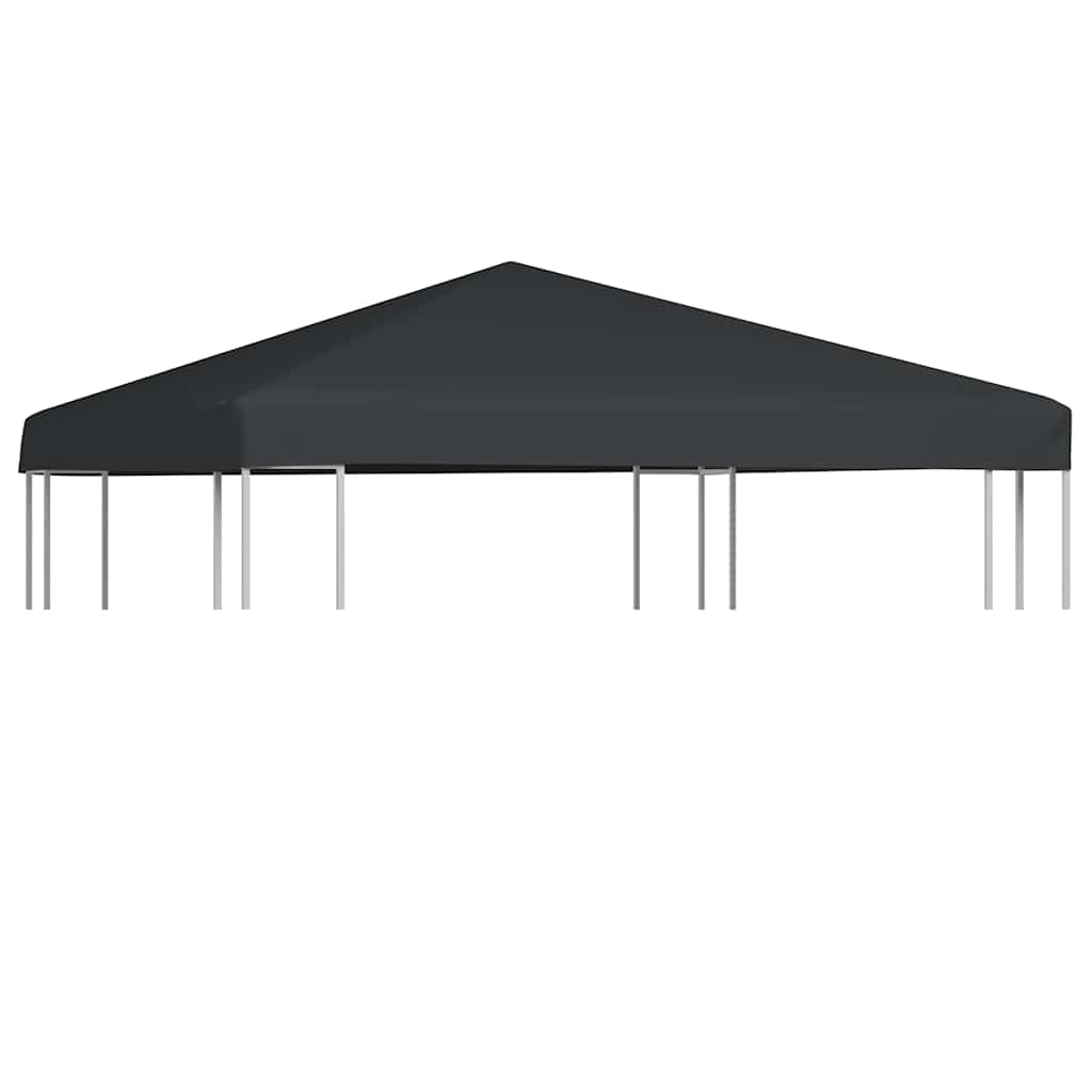 E-shop vidaXL Strieška na altánok 310 g/m², 3x3 m, sivá