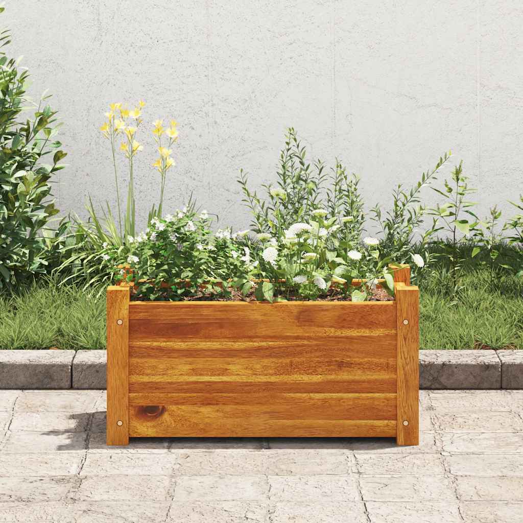 E-shop vidaXL Vyvýšený záhradný záhon, akáciové drevo 50x25x25 cm
