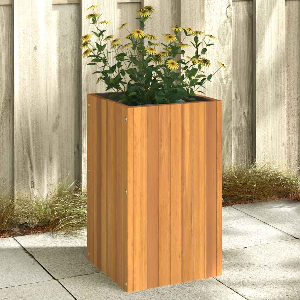 E-shop vidaXL Záhradný kvetináč 35x35x60 cm masívna akácia