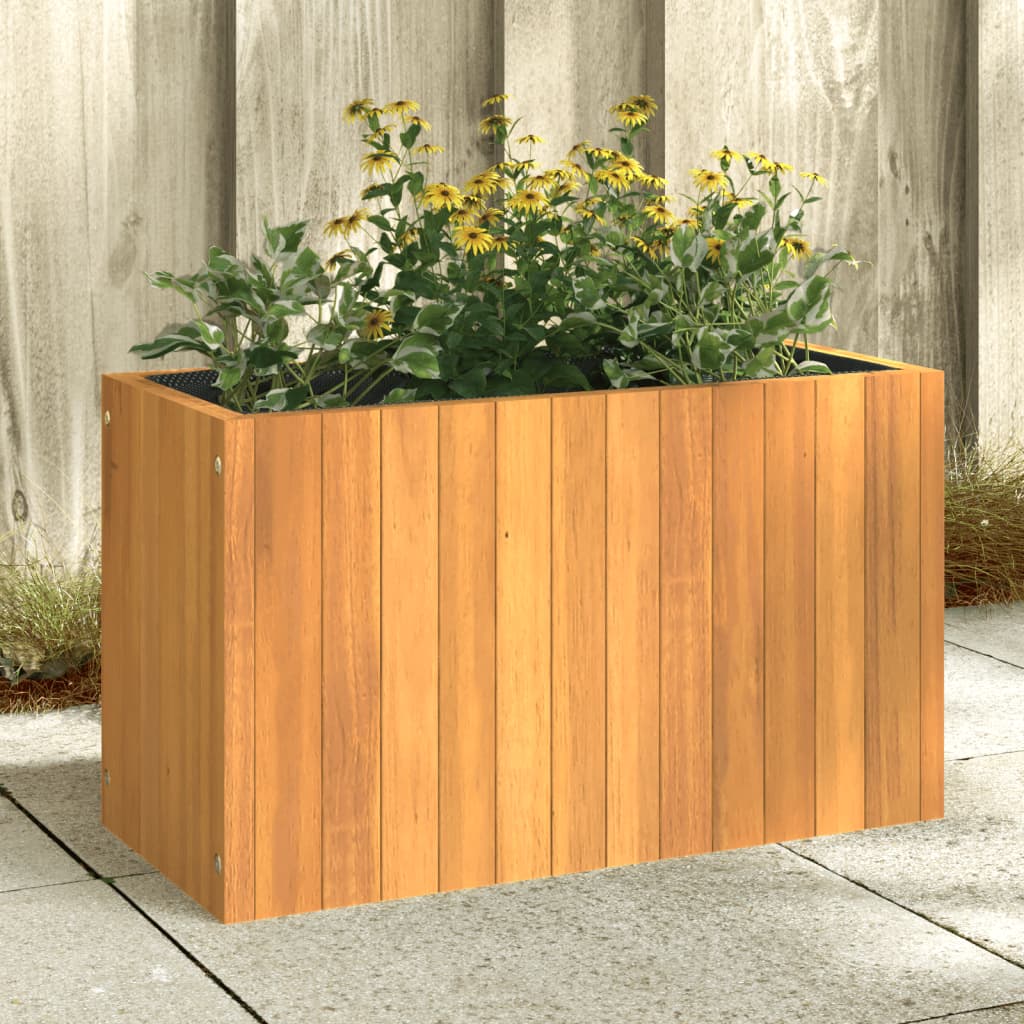 E-shop vidaXL Záhradný kvetináč 59x27,5x35 cm masívna akácia