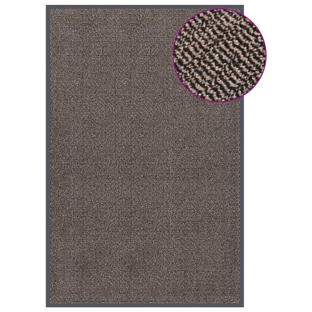 E-shop vidaXL Rohožka všívaná 120x180 cm tmavohnedá