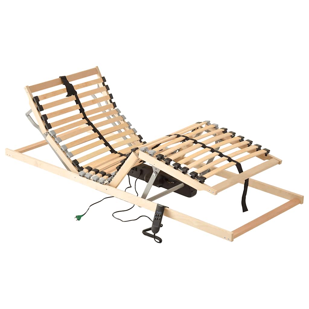 E-shop vidaXL Elektrický lamelový rošt s 28 lamelami a 7 zónami 70x200 cm