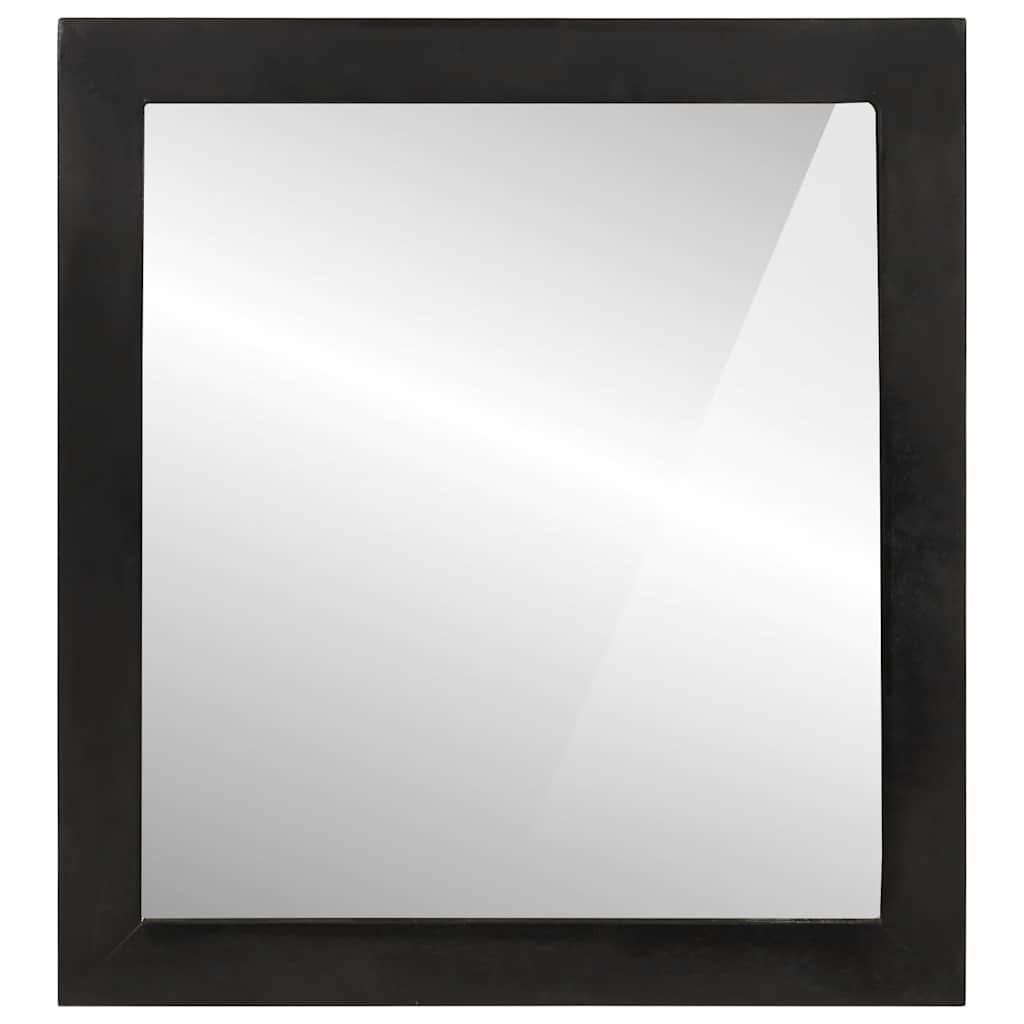 E-shop vidaXL Zrkadlo do kúpeľne 55x1x60 cm sklo a masívne mangovníkové drevo