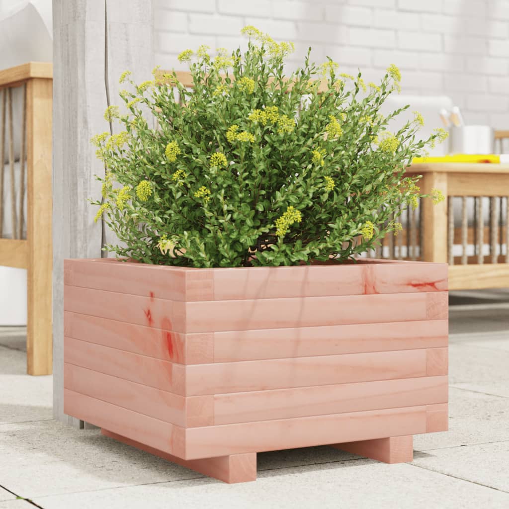 E-shop vidaXL Záhradný kvetináč 40x40x26,5 cm masívny douglas