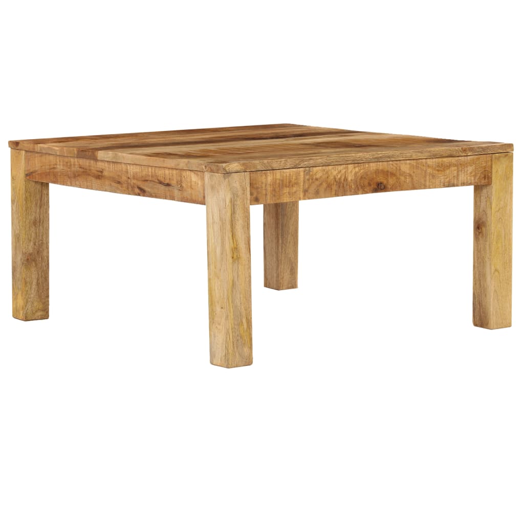 E-shop vidaXL Konferenčný stolík z mangovníkového dreva 80x80x40 cm