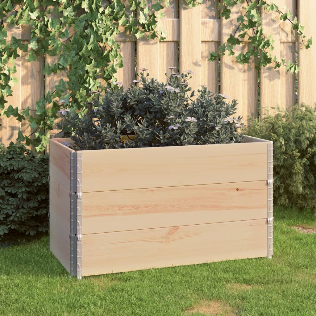 E-shop vidaXL Vyvýšené záhony 3 ks 50x100 cm borovicový masív