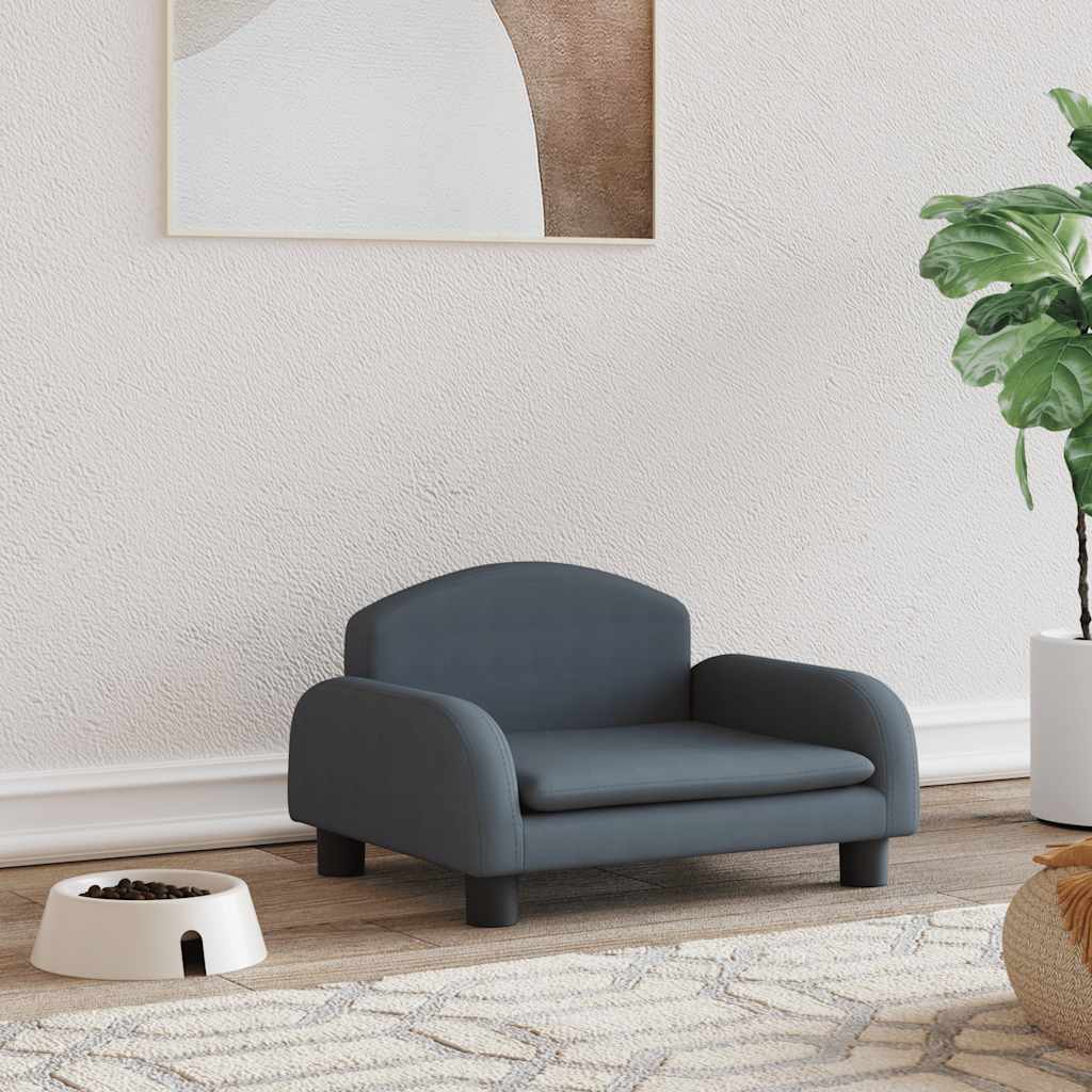 E-shop vidaXL Pelech pre psa tmavosivý 60x40x30 cm látka