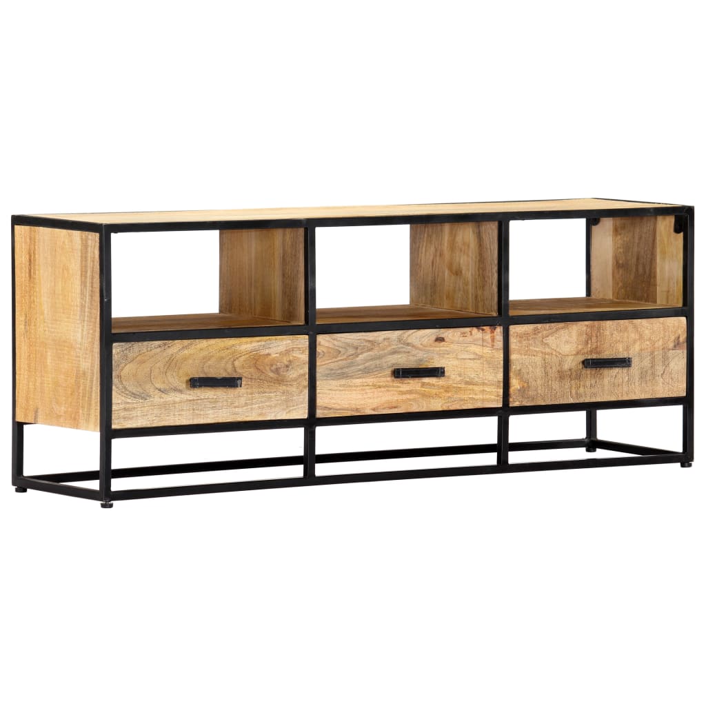 E-shop vidaXL TV skrinka 120x30x45 cm masívne mangovníkové drevo