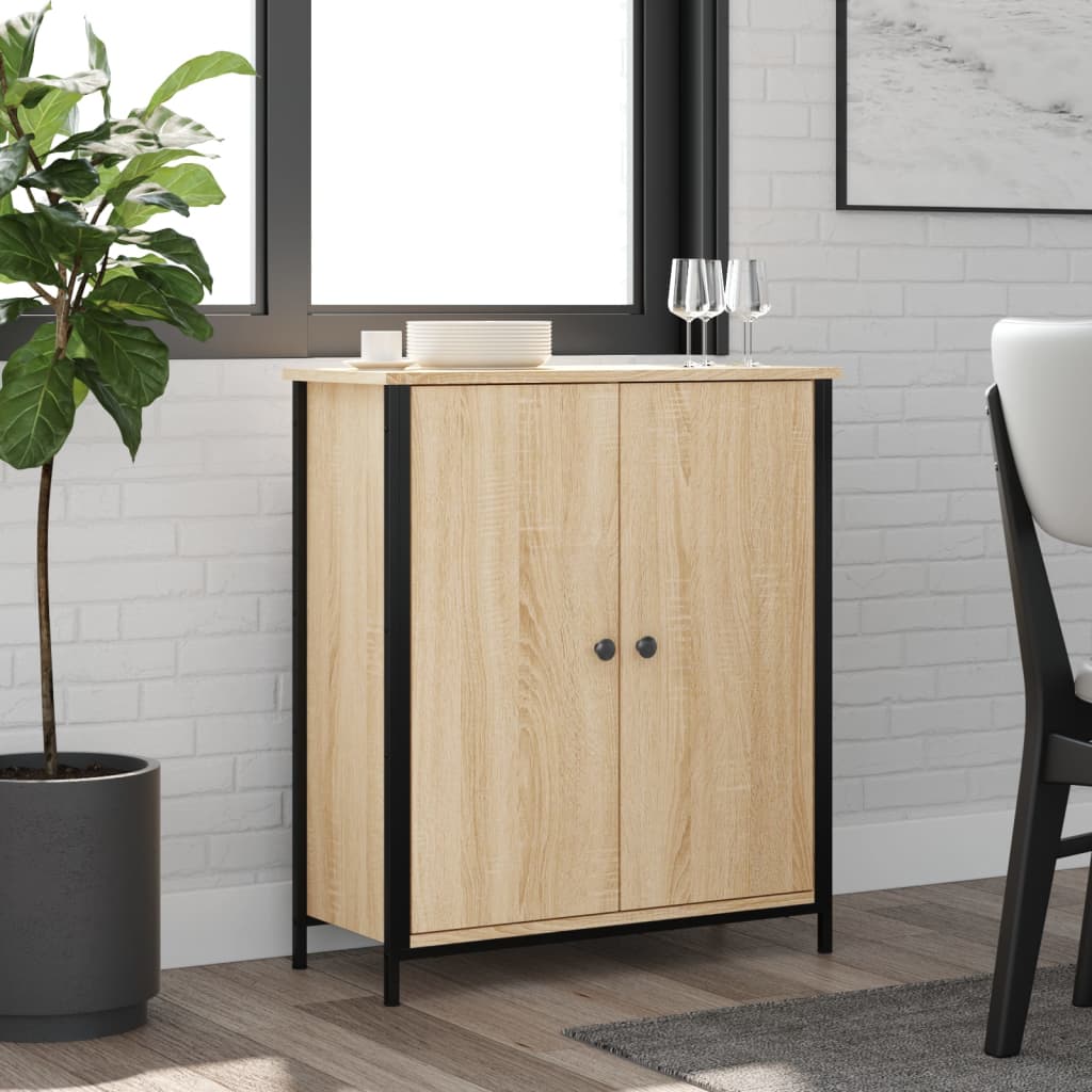 E-shop vidaXL Komoda dub sonoma 70x30x80 cm kompozitné drevo