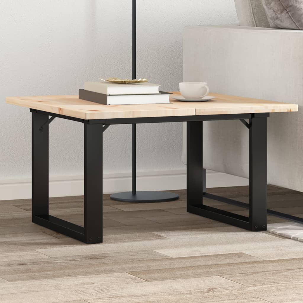E-shop vidaXL Nohy konferenčného stolíka O-rám 60x50x38 cm oceľ