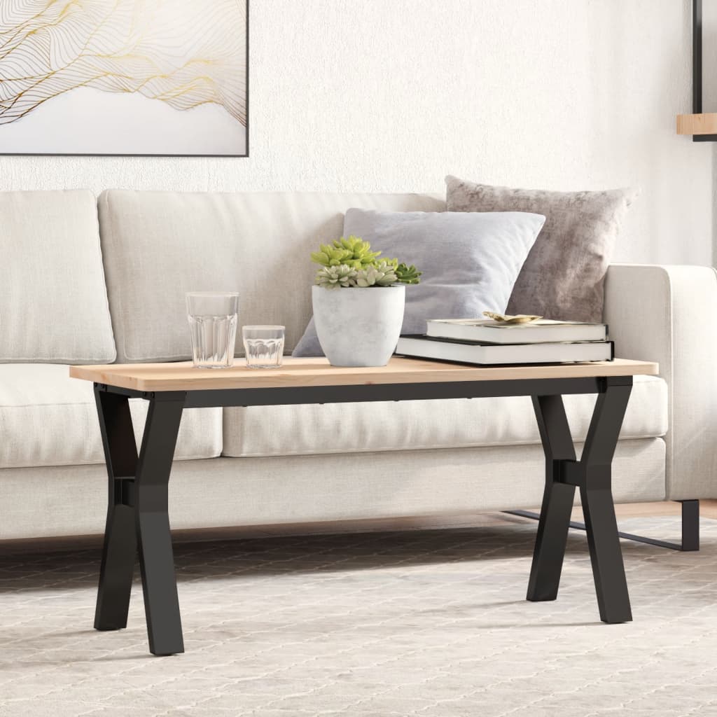 E-shop vidaXL Nohy konferenčného stolíka Y-rám 90x30x43 cm oceľ