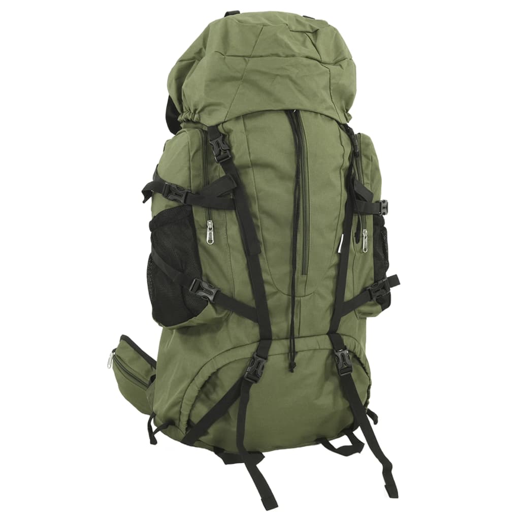 E-shop vidaXL Turistický batoh vojenská zelená 60 l oxfordská látka