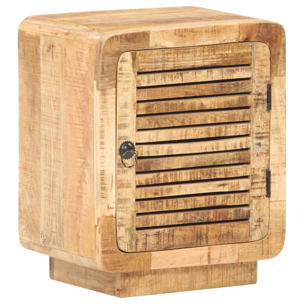 E-shop vidaXL Nočný stolík 40x30x50 cm, surové mangové drevo