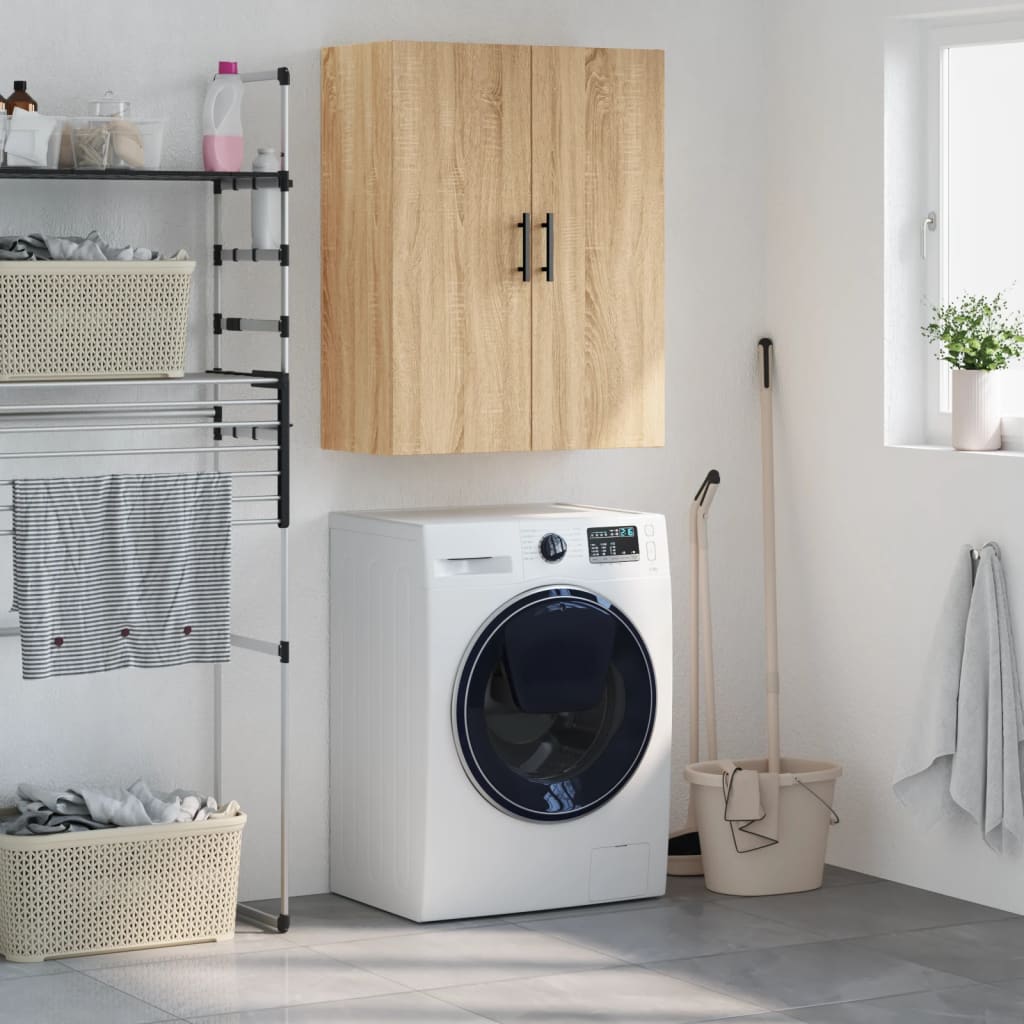 E-shop vidaXL Nástenná TV skrinka dub sonoma 69,5x34x90 cm