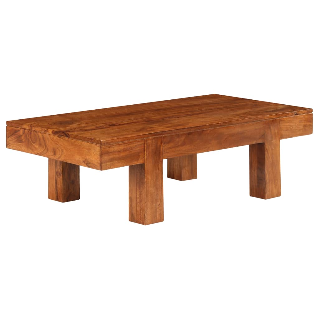 E-shop vidaXL Konferenčný stolík, akáciový masív, medový náter 100x50x30 cm
