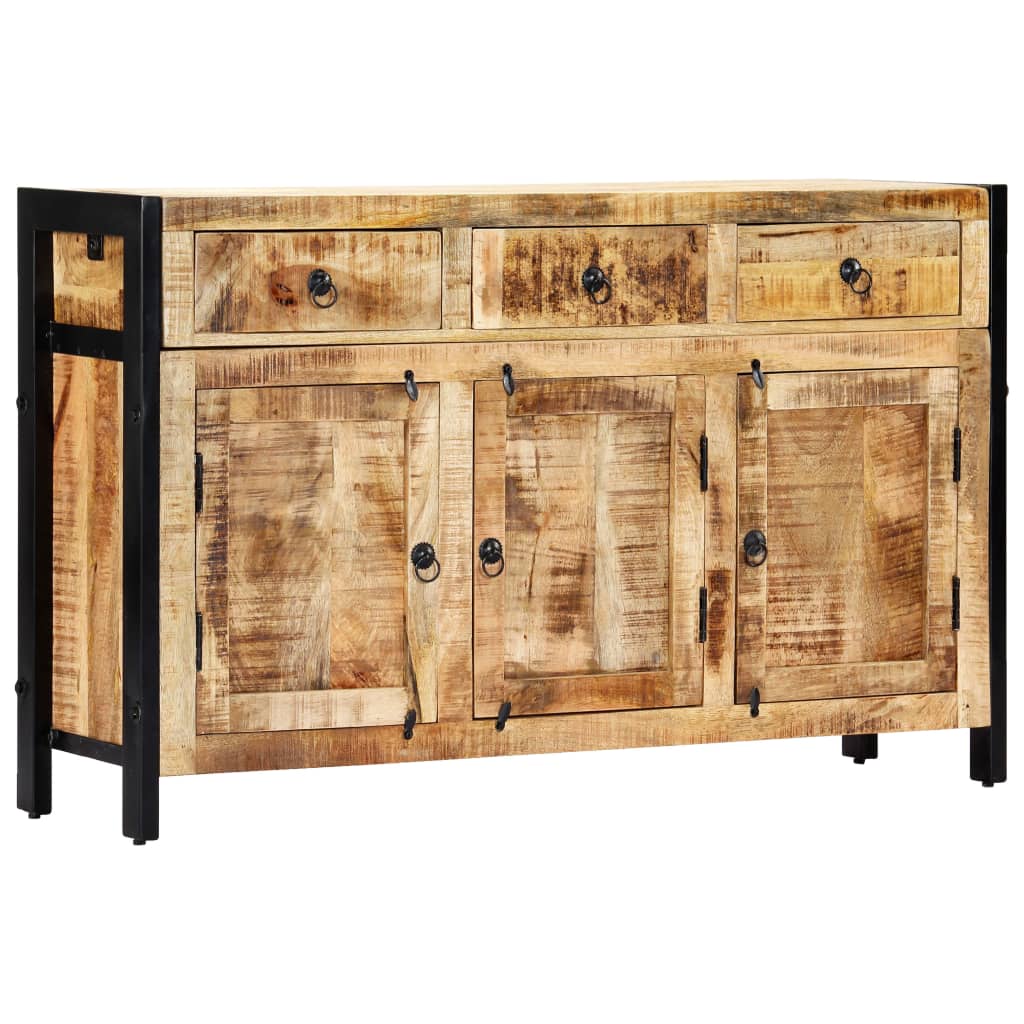 E-shop vidaXL Komoda 120x35x76 cm masívne mangovníkové drevo