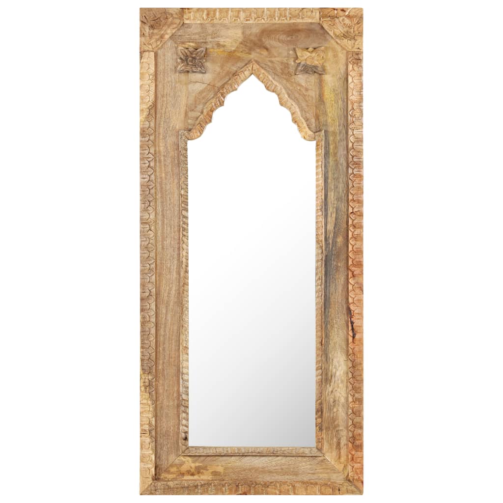 E-shop vidaXL Zrkadlo 50x3x110 cm masívne mangovníkové drevo