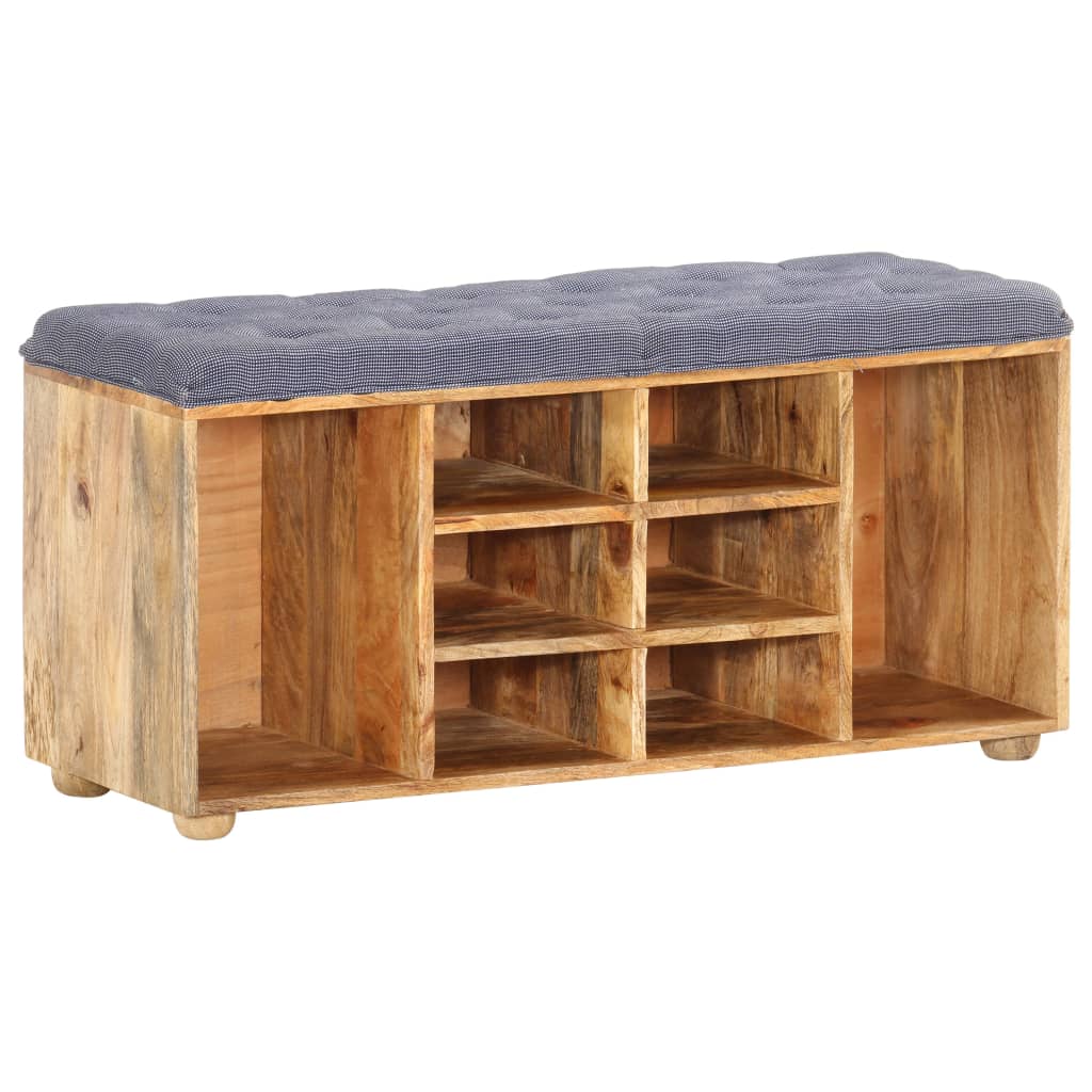 E-shop vidaXL Lavička do chodby 100x35x47 cm masívne mangovníkové drevo