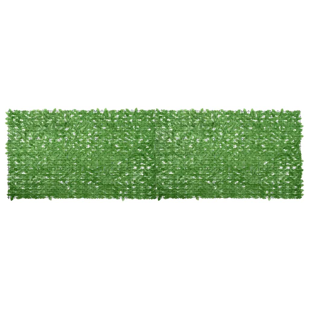E-shop vidaXL Balkónová markíza so zelenými listami 500x150 cm