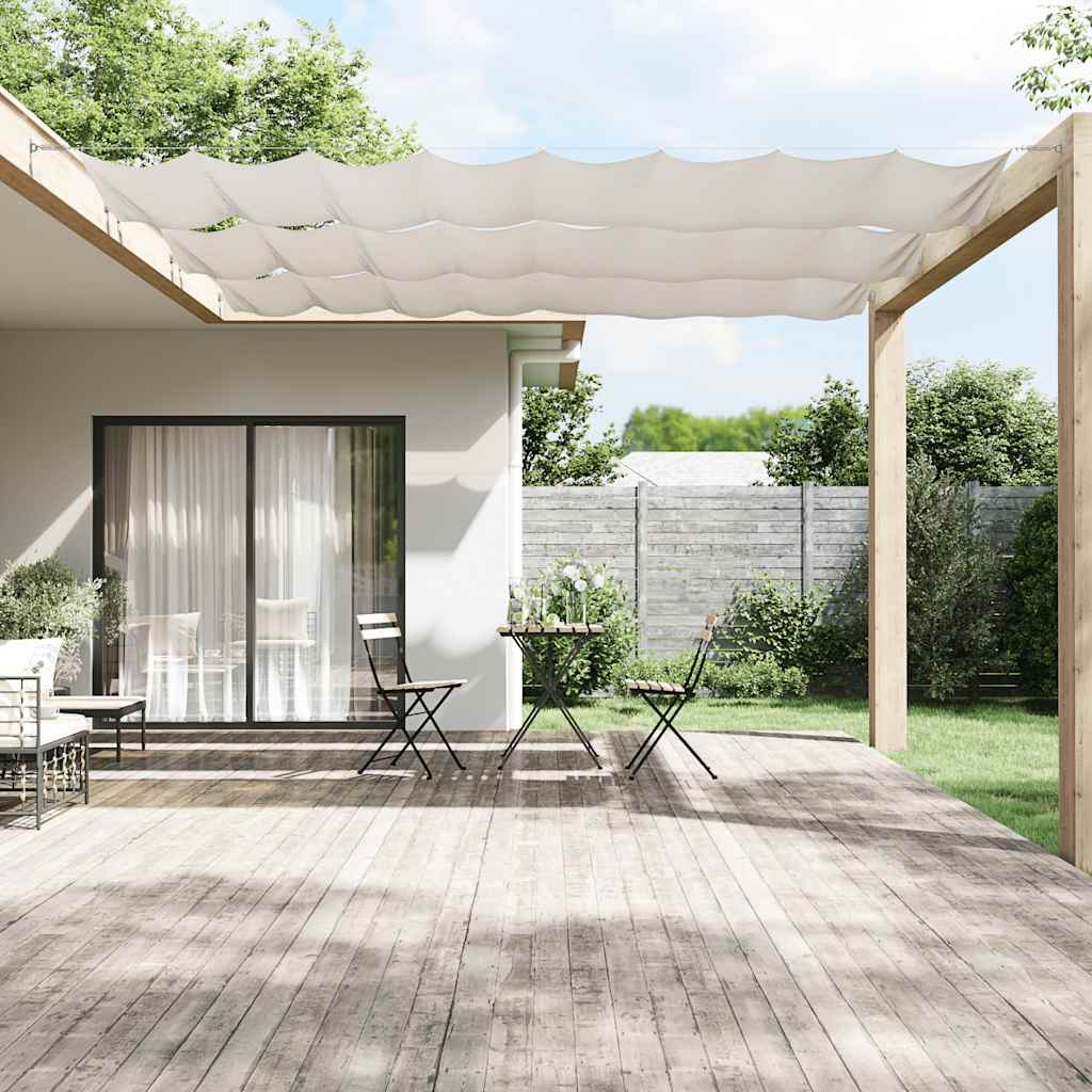 E-shop vidaXL Vertikálna markíza biela 140x600 cm oxfordská látka