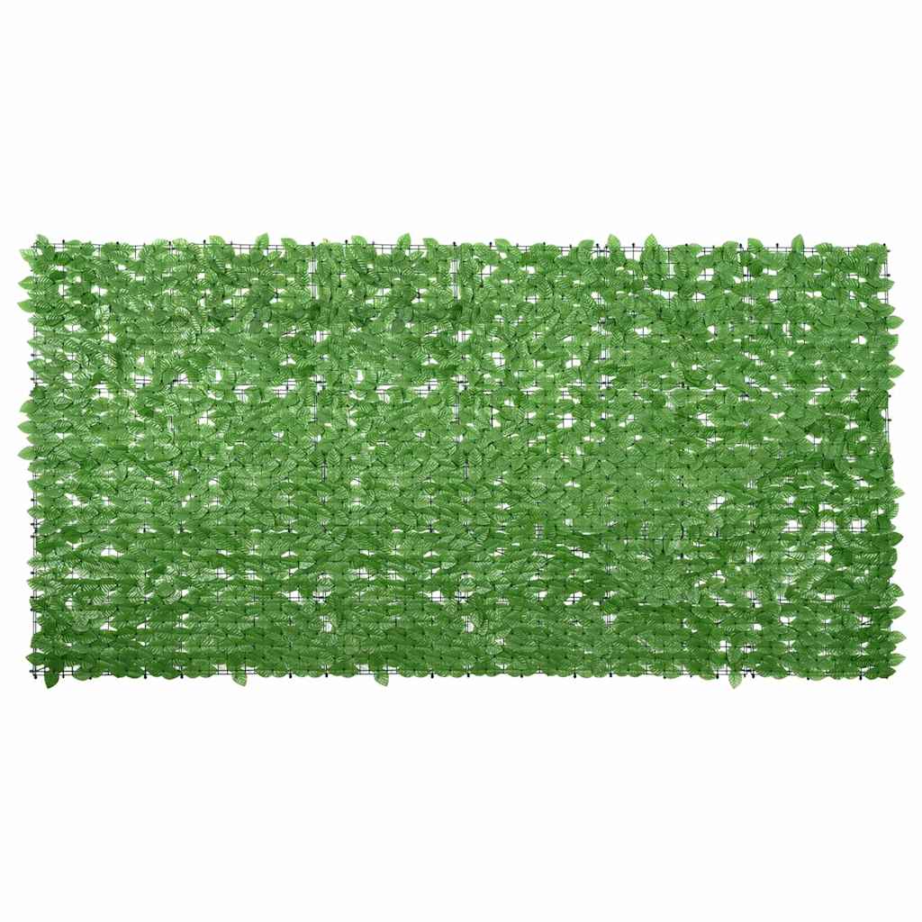 E-shop vidaXL Balkónová markíza so zelenými listami 300x150 cm