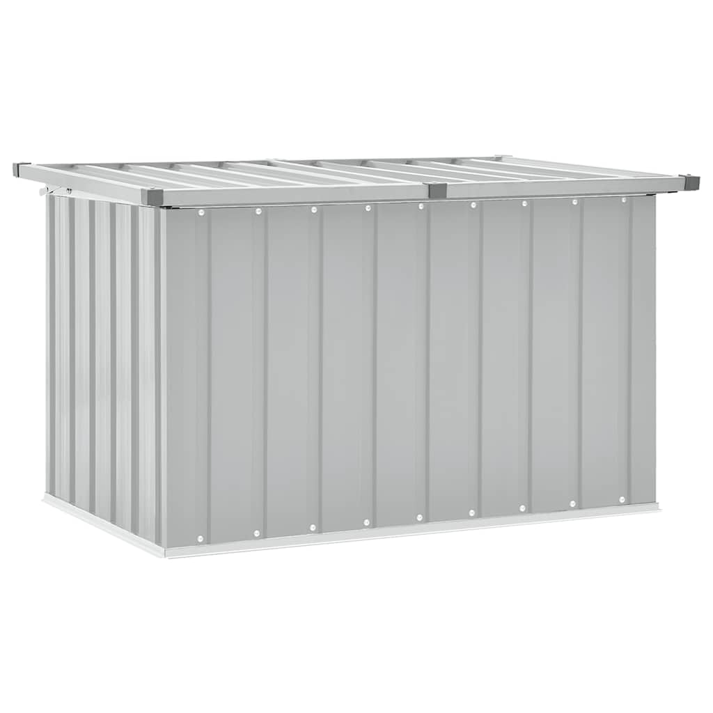 E-shop vidaXL Záhradný úložný box, sivý 109x67x65 cm