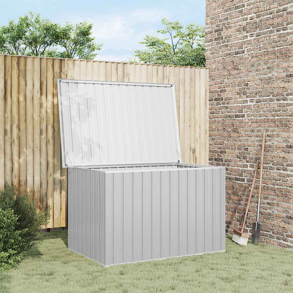 E-shop vidaXL Záhradný úložný box, sivý 149x99x93 cm