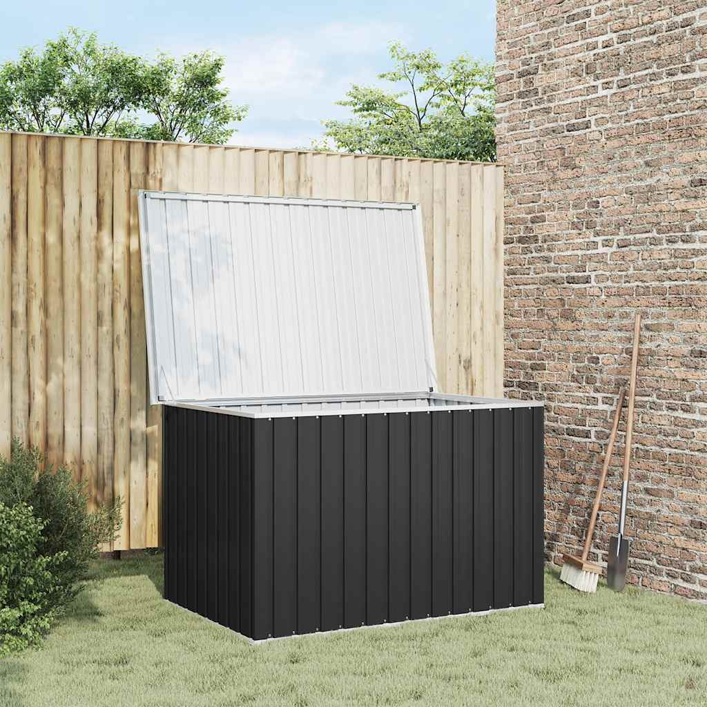 E-shop vidaXL Záhradný úložný box antracitový 149x99x93 cm