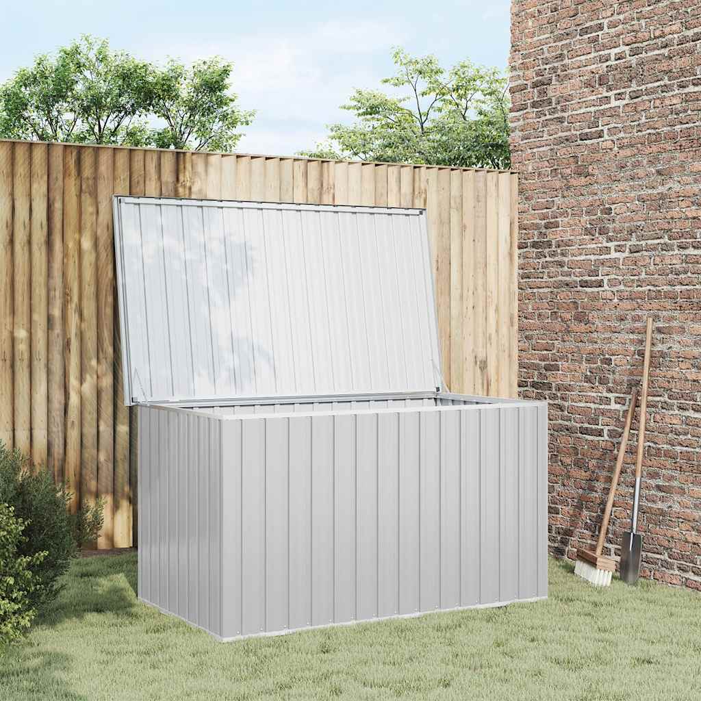 E-shop vidaXL Záhradný úložný box, sivý 171x99x93 cm
