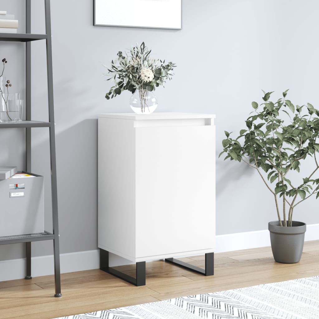 E-shop vidaXL Komoda biela 40x35x70 cm kompozitné drevo