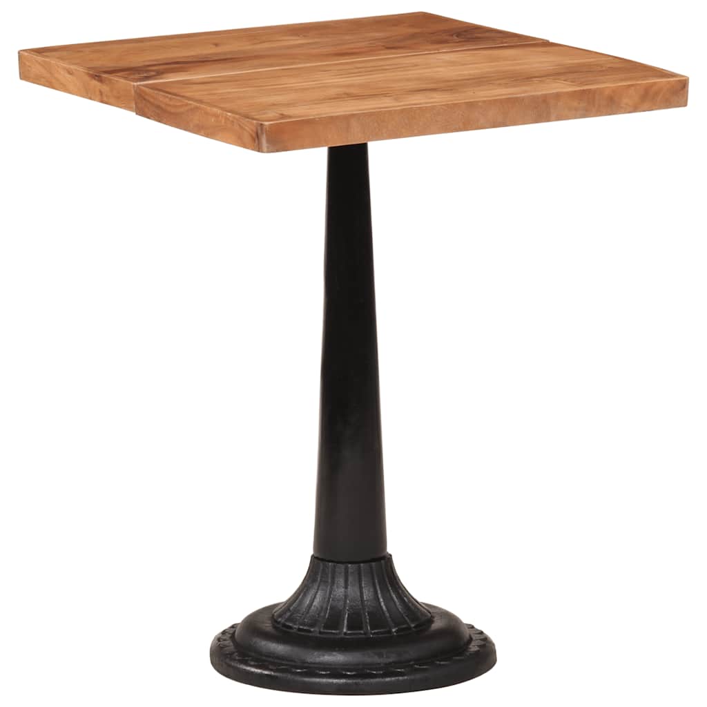 E-shop vidaXL Bistro stolík 60x60x76 cm akáciový masív