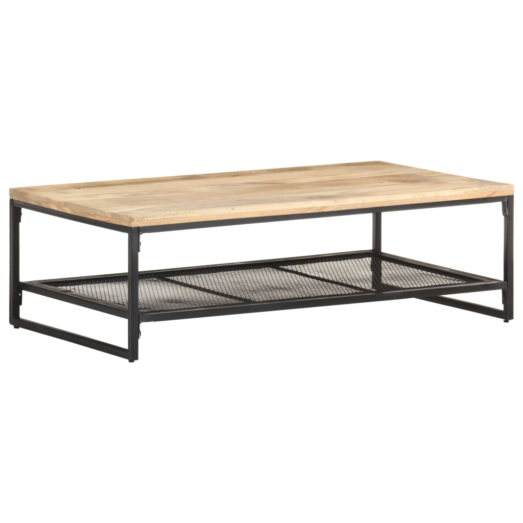 E-shop vidaXL Konferenčný stolík 110x60x35 cm, mangový masív