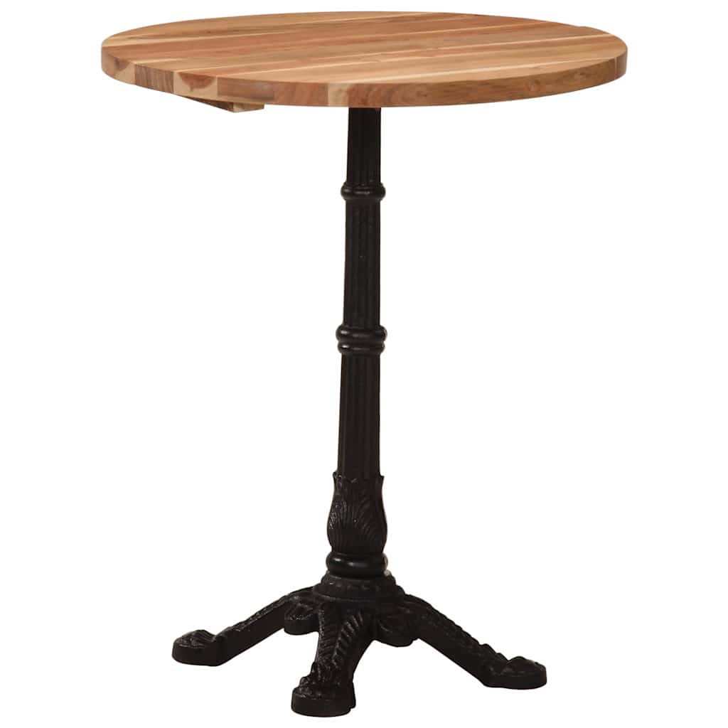 E-shop vidaXL Bistro stolík Ø60x76 cm akáciový masív