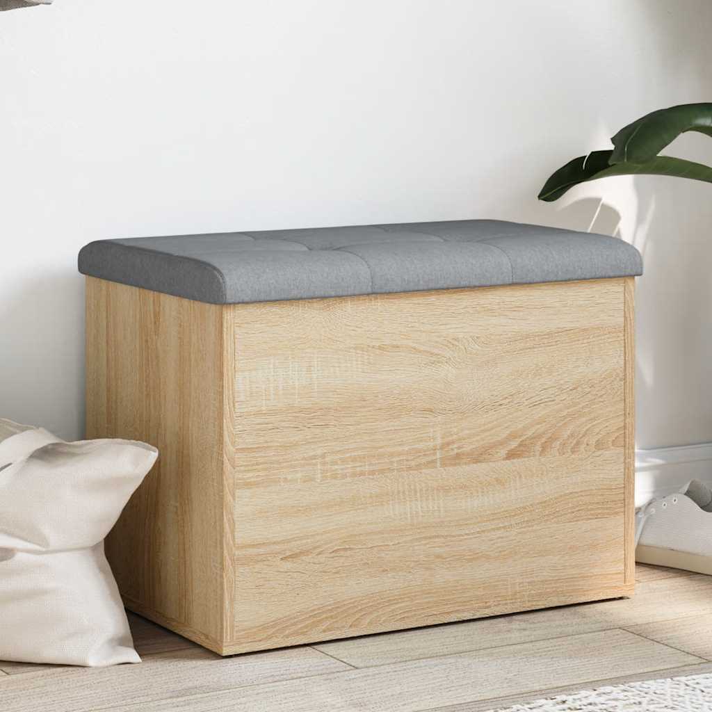 E-shop vidaXL Úložná lavica, dub sonoma, 62x42x45 cm, technické drevo