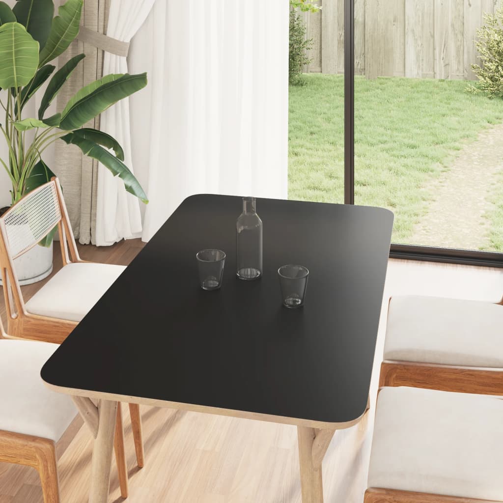 E-shop vidaXL Nálepky na nábytok samolepiace matné čierne 90x500 cm PVC