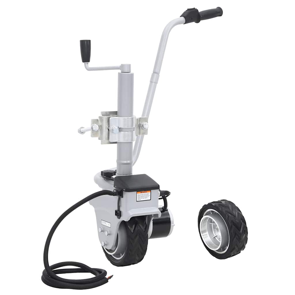 E-shop vidaXL Hliníkové oporné koleso na príves s motorom 12 V 350 W