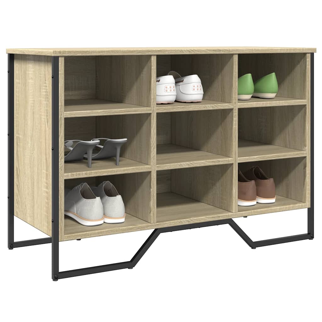 E-shop vidaXL Botník dub sonoma 90x38x61,5 cm kompozitné drevo