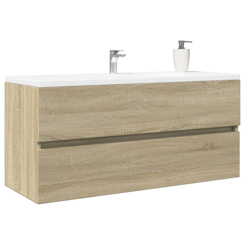 E-shop vidaXL Skrinka pod umývadlo, dub sonoma 100x38,5x45cm kompozitné drevo
