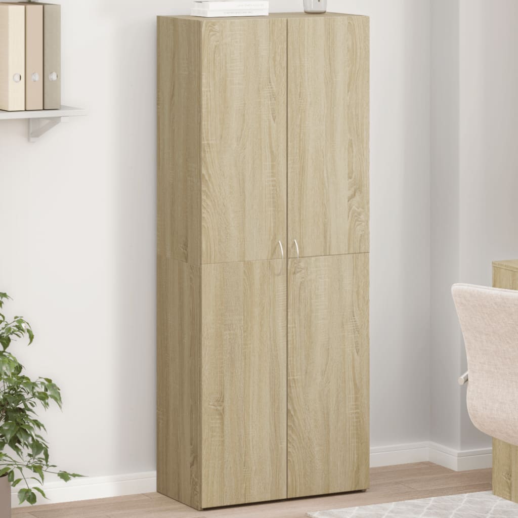 E-shop vidaXL Kartotéka dub sonoma 60x32x153 cm kompozitné drevo