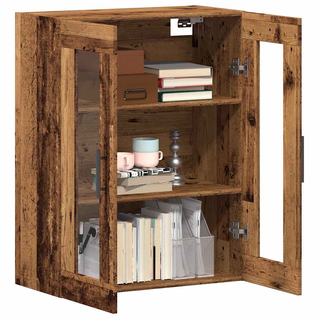 vidaXL Komoda staré drevo 69,5x34x90 cm kompozitné drevo