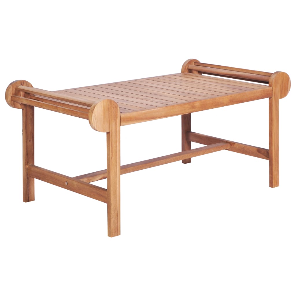 vidaXL Konferenčný stolík 100x50x45 cm tíkový masív