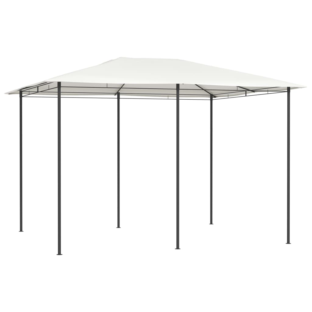 vidaXL Altánok 3x4x2,6 m krémový 160 g/m²